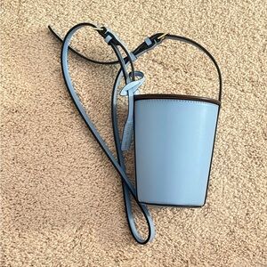 Charles & Keith Baby Blue Crossbody Bag